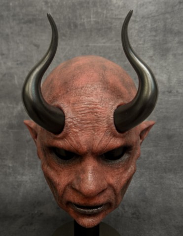 Masque de diable réaliste en silicone