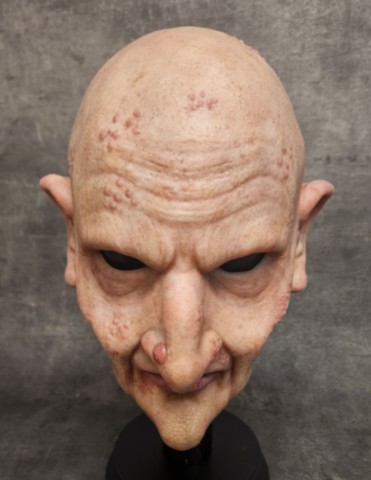 Masque de socière réaliste en silicone