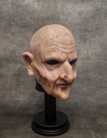 Masque de socière réaliste en silicone