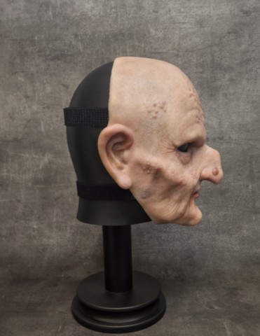 Masque de socière réaliste en silicone