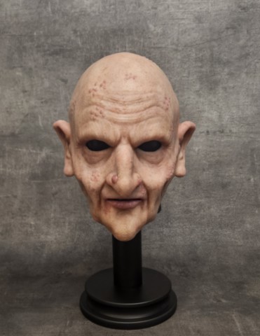 Masque de socière réaliste en silicone