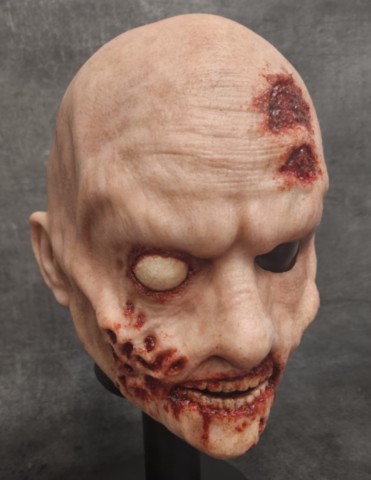 Masque de zombie réaliste en silicone