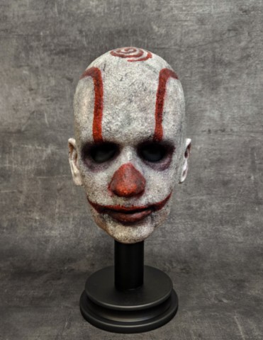 Masque bad clown réaliste en silicone