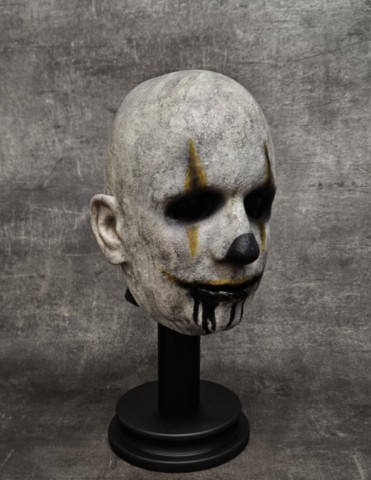 Masque de clown réaliste en silicone