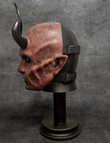 Masque de diable réaliste en silicone