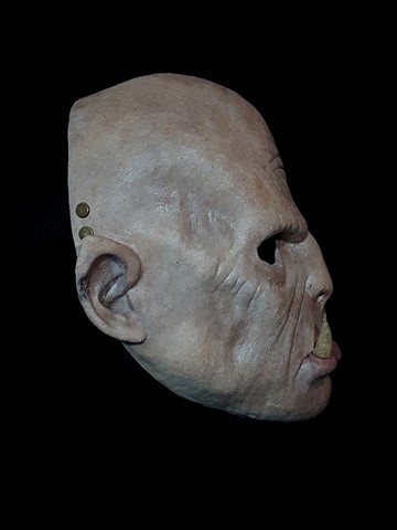 Masque d'Orc en latex