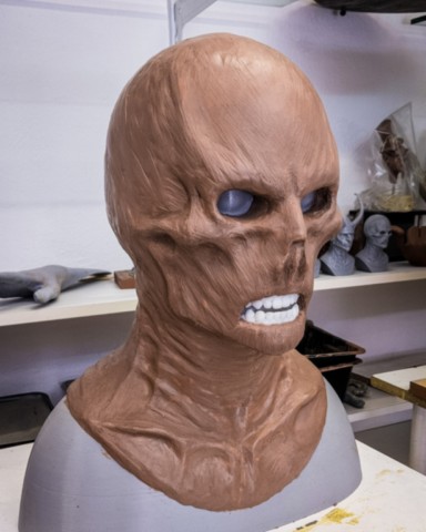 Sculpture pour Masque en silicone