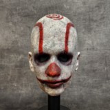 Masque bad clown réaliste en silicone